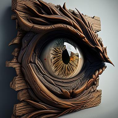 3D модель St Guild Wars игра Глаз Севера (STL)